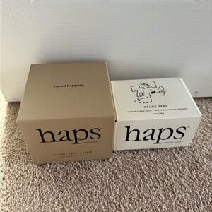 Haps Ceramic Candle Set